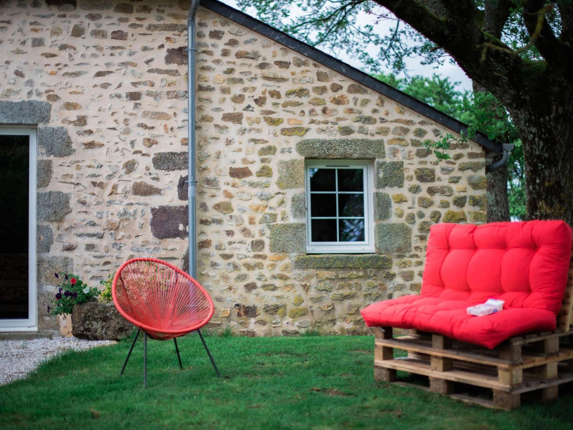 Gite De Charme Renove Avec Cheminee, Terrasse Et Proche Randonnees - Capacite 13 Pers. - Fr-1-410-179 Saint-Léonard-des-Bois المظهر الخارجي الصورة